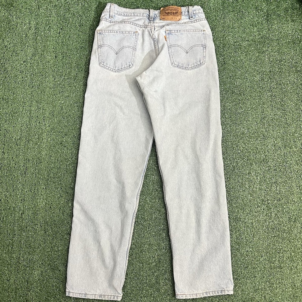 Vintage Levi's 550 Jeans Mens 33x32 Orange Tab Relaxed Tapered Leg 90s Denim
